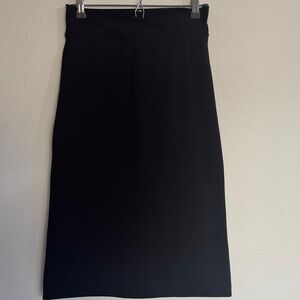 Classic Black Pencil Skirt for Women